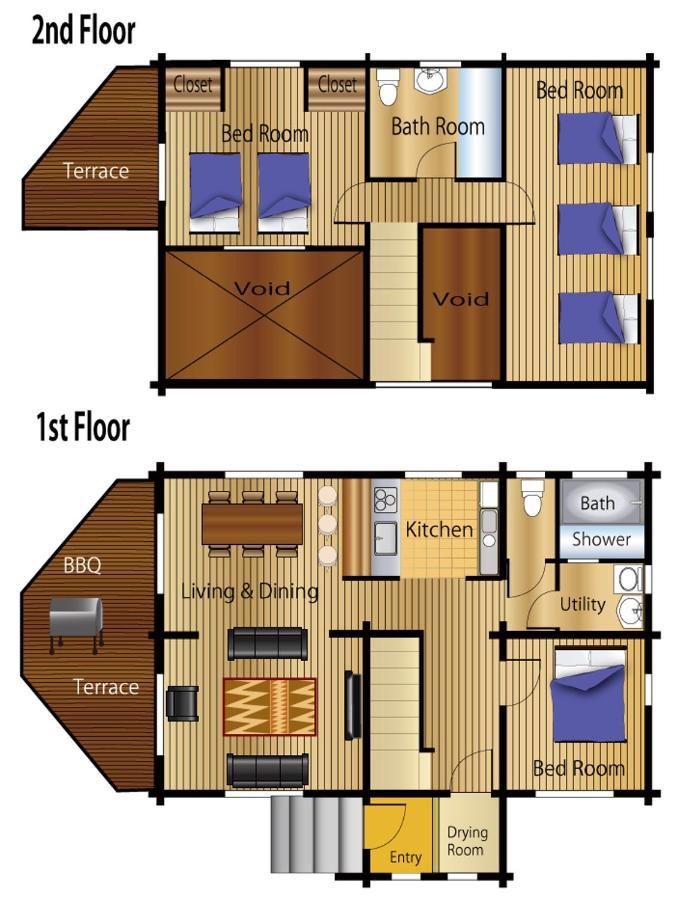 Big Bear Chalets & Apartments Hakuba Room photo